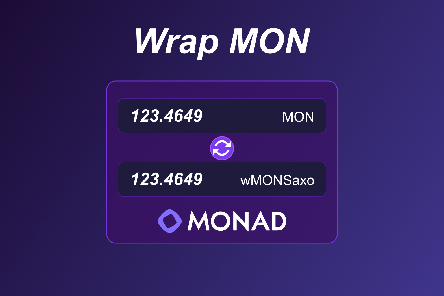 Monad MON Wrapped - Farcaster Mini Apps
